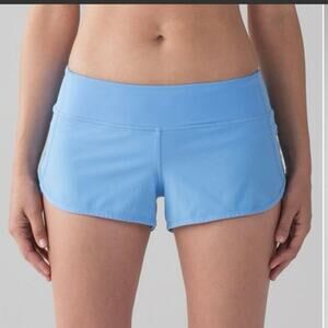Lululemon Speed Short (4-way Stretch
2.5") Aero Blue size 4